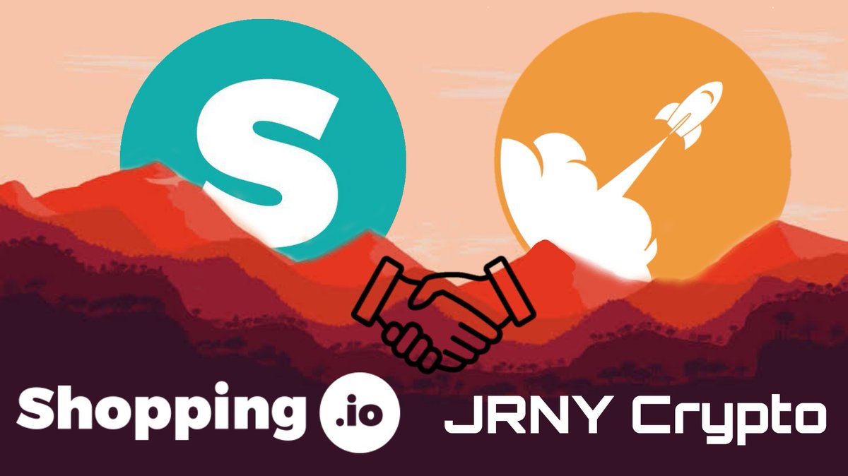shopping_io's tweet photo. ⭐We Welcome JRNY to the https://t.co/WAhDgPaGCh Team!

We are proud to announce that we are onboarding JRNYCrypto to our team as our Marketing Advisor.
He will be working alongside us as we move forward in revolutionizing how we see Crypto E-commerce!

@JRNYcrypto
$SPI $GSPI https://t.co/qYX2ZwwpNU