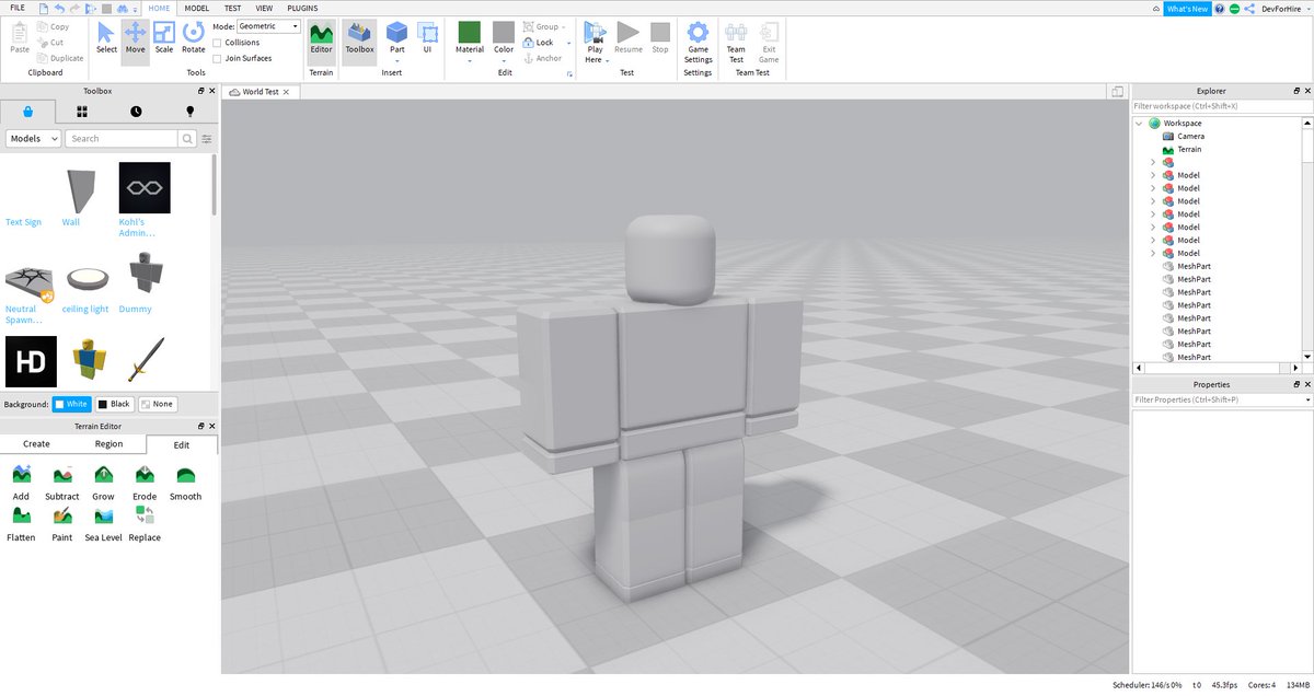 Devforhire On Twitter I Think Its Time Studio Starts To Look A Bit More Professional I Feel The Old Baseplate And Skybox Feel Outdated So I Suggest Roblox Could Mix Things Up - how to set roblox studio background to black