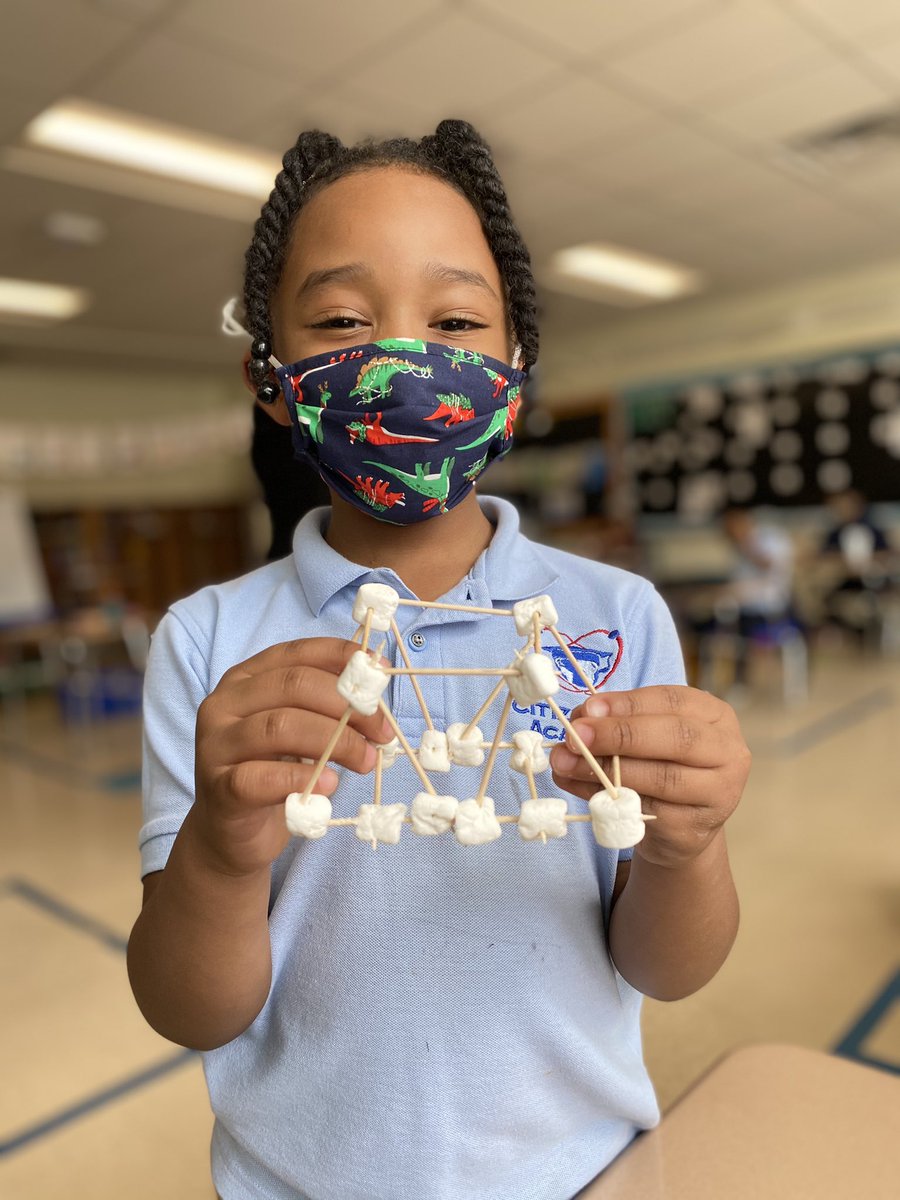 MrCognettiSASC's tweet photo. Here we have Aj showing us his architectural skills with the bridge he built. Nice work Aj, it looks awesome and it held a good amount of weight on top of it!! #marshmellowbridge #sas #SASC #charterschools https://t.co/Zfc5H5QLYY