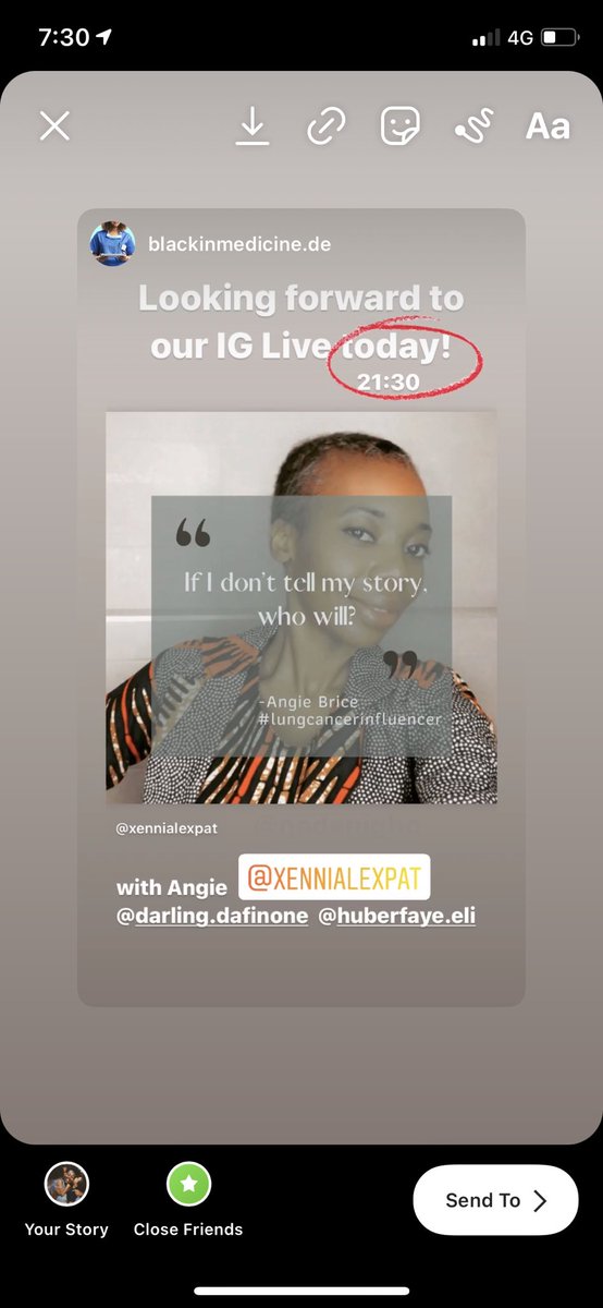 TheHairoine's tweet photo. Tonight I’ll be discussing my experience being a black woman patient with 2 lovely Nigerian/German doctors living living in Berlin. We’re going live at 9:30pm CET tonight. Listen live here: https://t.co/RPtvTOVguE #lungcancerinfluencer #lcsm #ros1 #lcnec #mhalc #afrodeutsch https://t.co/p6FdtGxJuj
