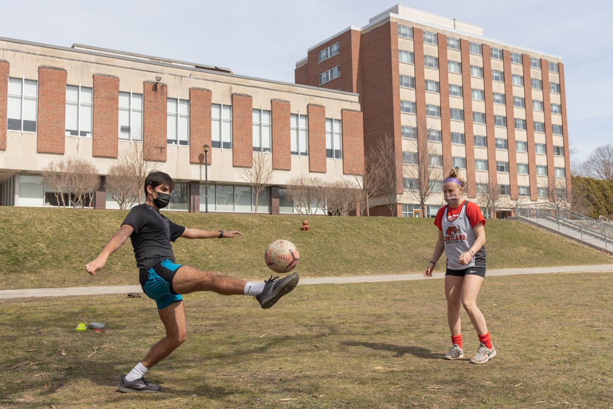 suny_cortland's tweet photo. Hope everyone gets a chance to get outside and enjoy the sunshine! Have fun and be safe, Dragons! #RedDragonSafe https://t.co/i1nAwB7vNw