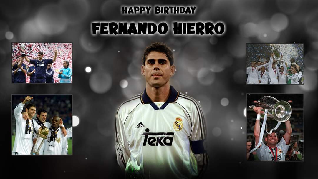 Happy Birthday Fernando Hierro!  