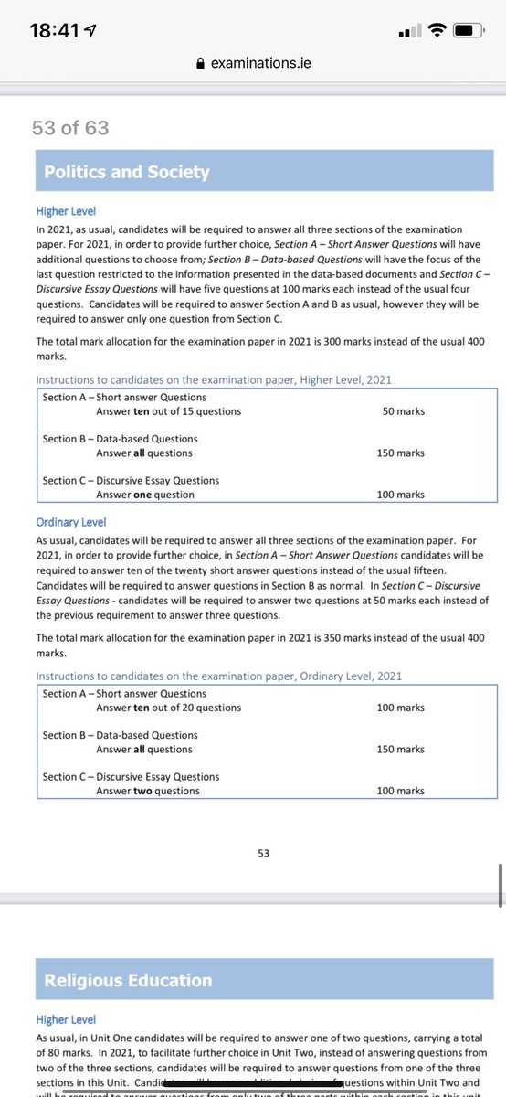 JMcG_1's tweet photo. Changes for #LCEXAM specification are available at https://t.co/RUMOqTX19P

Very interesting for all @POLSOCTeachers @PolSocMaynooth @NorthMonPolSoc https://t.co/pQFwtYqHYO