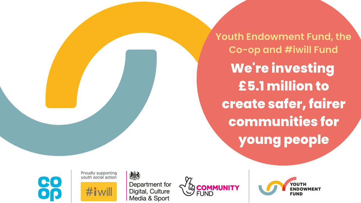 Have you seen that <a href="/coopuk/">Co-op</a> has partnered with the <a href="/YouthEndowFund/">Youth Endowment Fund</a>, which sees them alongside the <a href="/iwill_campaign/">#iwill campaign (old)</a> fund invest £5.1 million into giving young people the chance to make their communities safer, fairer places to live. #ItsWhatWeDo
coop.uk/3lpzW0G