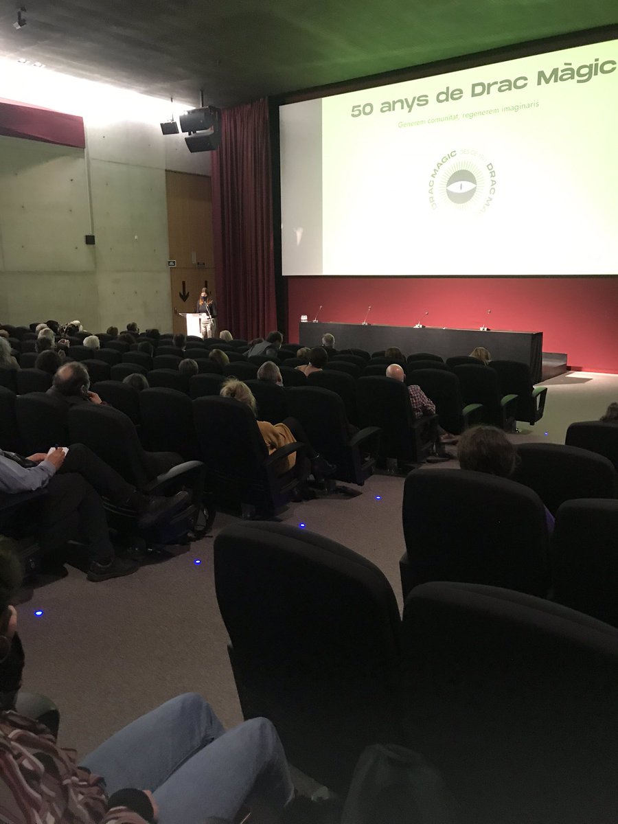 “Visionària i necessària”, així podem definir la tasca de Drac Màgic des dels inicis, al 1971.
Avui ho celebrem a la <a href="/filmotecacat/">Filmoteca Catalunya</a> en la millor companyia.
#RegeneremImaginaris