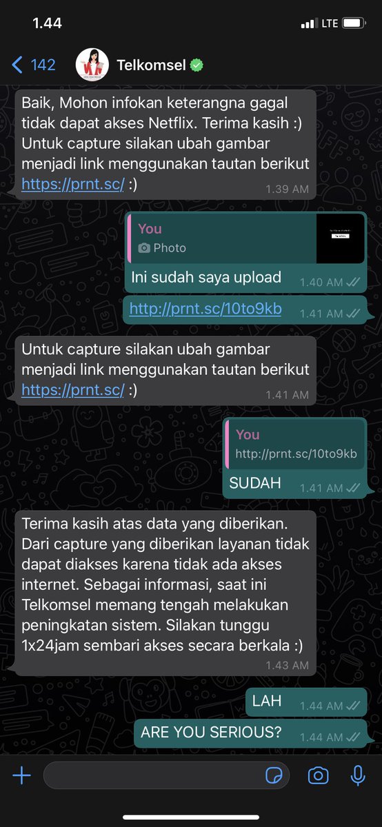 hamskii's tweet photo. @Telkomsel Ditambah lagi jawaban begini. https://t.co/FsXvbrsGv1