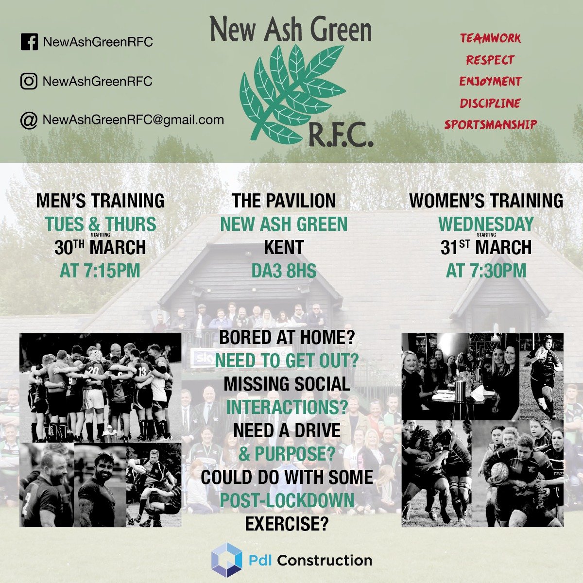 NEW ASH GREEN RFC tweet media