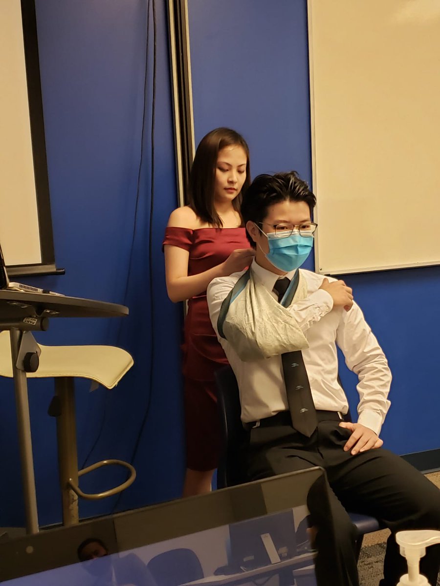 cicccvancouver's tweet photo. 👌Our students are practicing security and loss prevention management for this month in Hospitality Management program.⛑👏
#communityfirst #firstaid #trainingsession #presentation #presentations #presentationskills #presentationday #studyincanada #studentincanada #cicccvancouver https://t.co/CrcxqYXgFu