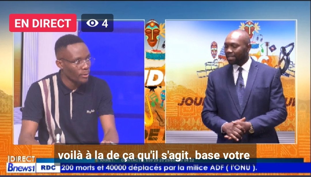 Le Label Manager de NUEVO  MUNDO AFRICA Cyriac Neudjou Sali était en direct sur Bnews1 pour parler de @yaoundemusicexp

@digitalmcy
#YaoundeMusicExpo 
#NuevoMundoAfrica
