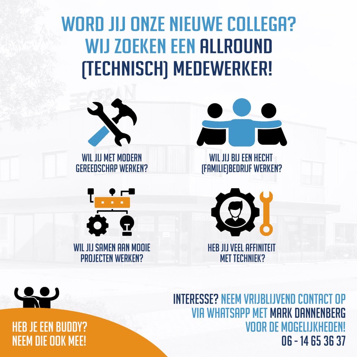 Iemand op zoek naar een (bij) baan? Een RT wordt gewaardeerd.