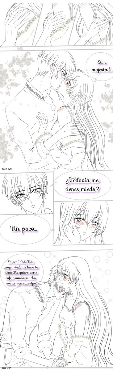 Lisssan8's tweet photo. Segunda parte de la noche de bodas, inspirado en la novela. Espero que les guste 😊🤍💙

#버림받은황비 
#TheAbandonedEmpress 
#捨てられた皇妃
#LaEmperatrizAbandonada
#Ruve #Aristia https://t.co/ezbS4OtuAm