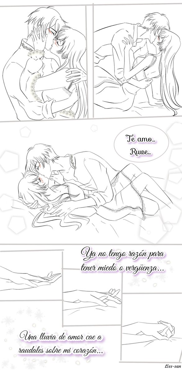 Lisssan8's tweet photo. Segunda parte de la noche de bodas, inspirado en la novela. Espero que les guste 😊🤍💙

#버림받은황비 
#TheAbandonedEmpress 
#捨てられた皇妃
#LaEmperatrizAbandonada
#Ruve #Aristia https://t.co/ezbS4OtuAm