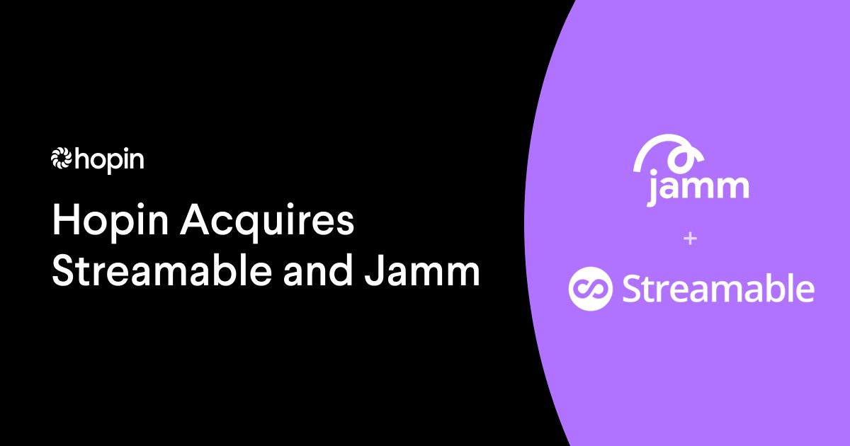 In just 20mo <a href="/Hopin/">kj</a> has

- raised $400M with a $5.65B valuation
- acquired event app Topi 12/21/2020
- buys <a href="/streamyardapp/">StreamYard #TheYard</a> 1/7/2021
- acquires <a href="/Streamable/">Streamable</a> &amp; <a href="/jammhq/">Jamm</a> 3/23/2021

Product Hunt launch pages in thread