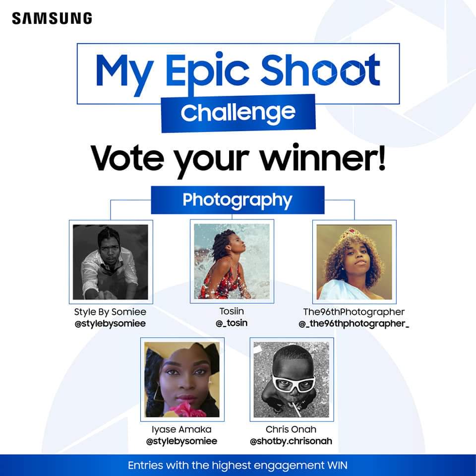 samsungmobileng's tweet photo. Have you sent in your vote for the #MyEpicShoot challenge?

VOTING ENDS TOMORROW!!! https://t.co/UHmsWpHCQZ