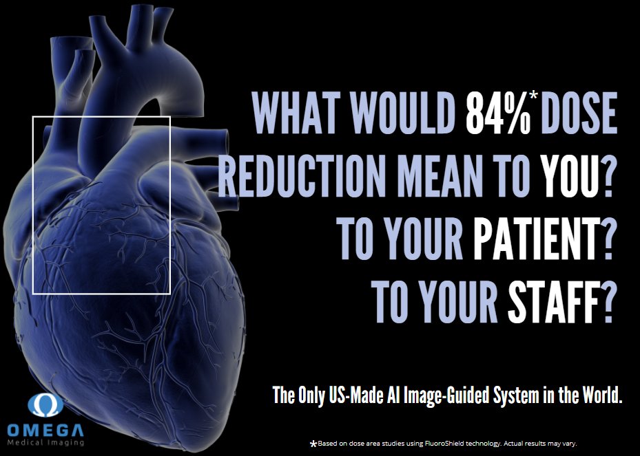 OmegaCardiac's tweet photo. Do you want to reduce #radiation in your #interventional lab? #patientsafety #staffsafety #LowerDose Learn More: https://t.co/ZAeuOVwTwh #EPeeps #EPTwitter #cardiotwitter https://t.co/6izj1SJ0o9