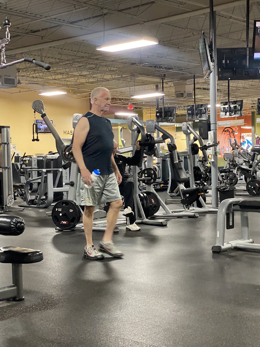 jessieeannh's tweet photo. Saw Biden at the gym this morning. He wouldn’t even look at the stairmaster. https://t.co/cOAIrfIM0D