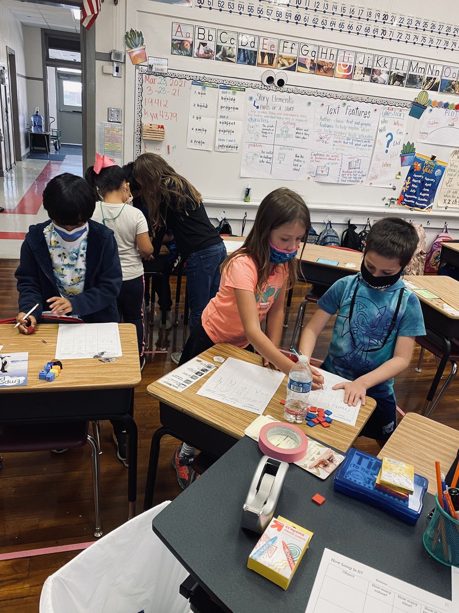 MsLynnNSE's tweet photo. We’re learning all about measurement this week!! #March21NSE https://t.co/PTt7mDBSL9