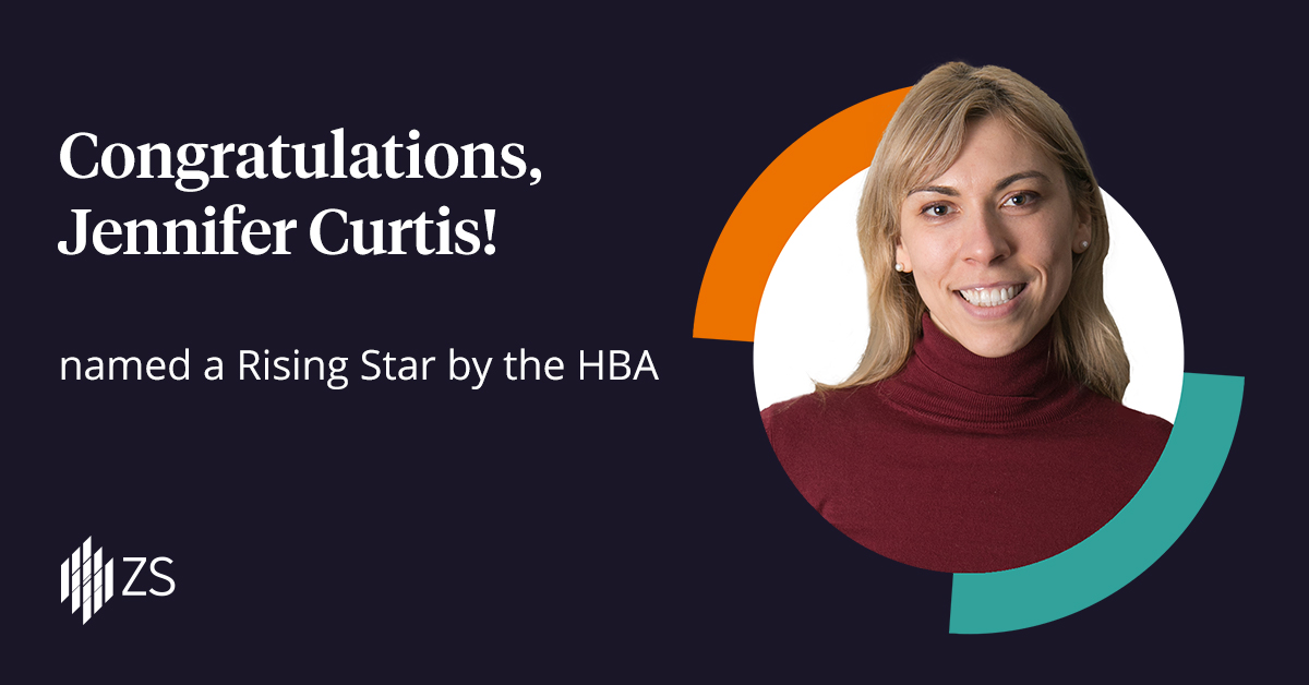 “Jennifer has had significant impact across a number of different dimensions of the firm,” says Malik K. Read more about Jennifer's impact and recognition from <a href="/HBAnet/">Healthcare Businesswomen’s Association (HBA)</a>: bit.ly/3lUOp57 #LifeAtZS