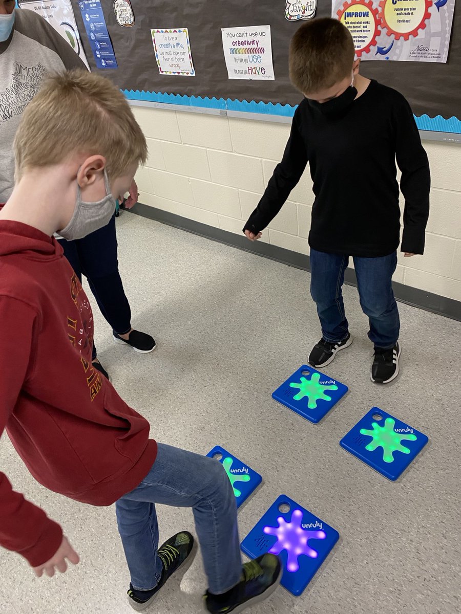 Unruly Studios (@unruly_studios) on Twitter photo The Old Mill Elementary students are unstoppable! 💪🏽 They could not wait to test out the super sweet new STEM tool and got right to stomping with a student favorite, Whack-a-Mole!
#UnrulyEducators #STEMeducation #CodingforKids <a href="/OMESKoalas/">Old Mill Elementary</a> <a href="/kaliervin/">Kali Ervin</a> The Old Mill Elementary students are unstoppable! 💪🏽 They could not wait to test out the super sweet new STEM tool and got right to stomping with a student favorite, Whack-a-Mole!
#UnrulyEducators #STEMeducation #CodingforKids <a href="/OMESKoalas/">Old Mill Elementary</a> <a href="/kaliervin/">Kali Ervin</a>