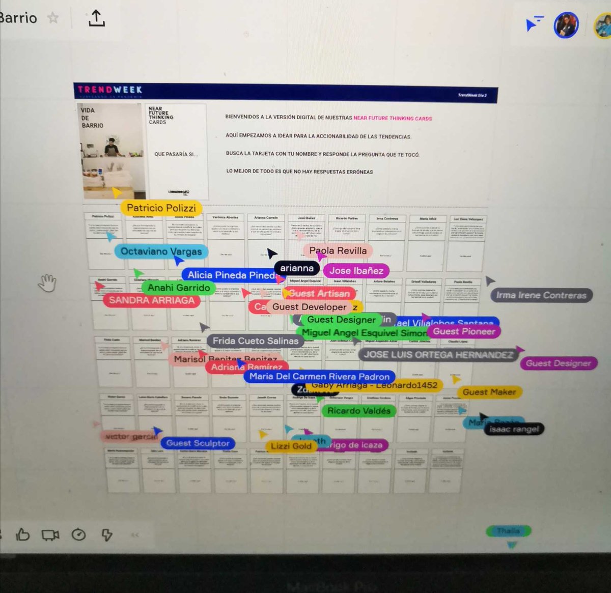 Leonardo1452's tweet photo. ¡Gran día 2 de #TrendWeek! ¡Seguimos echando montón a Miro con las NFT Cards y seguimos aprendiendo mucho! #NearFutureThinking https://t.co/9jFFfwW2Wf
