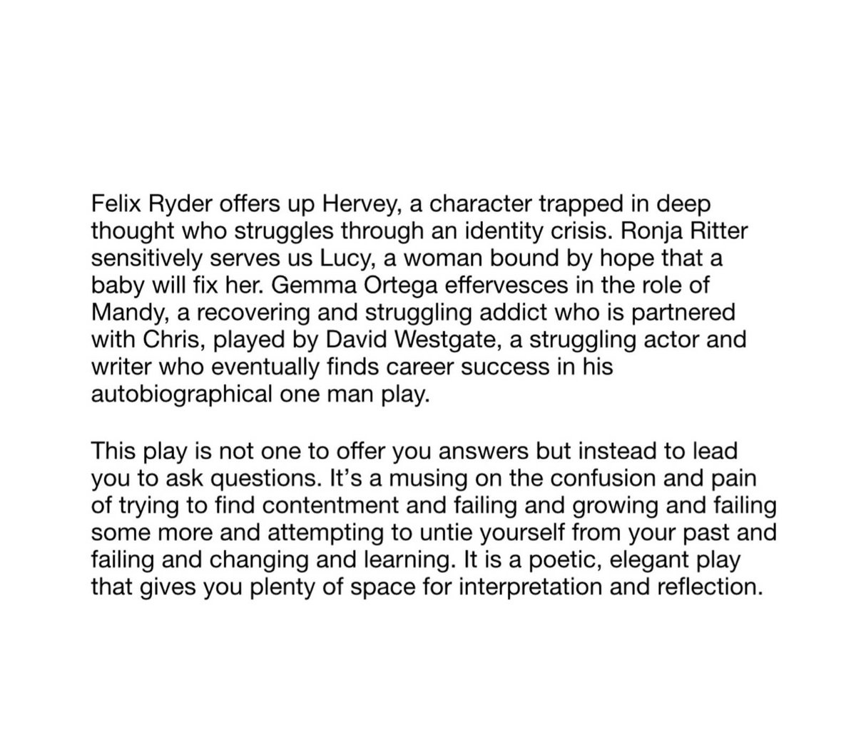 Two Flats Theatre tweet media