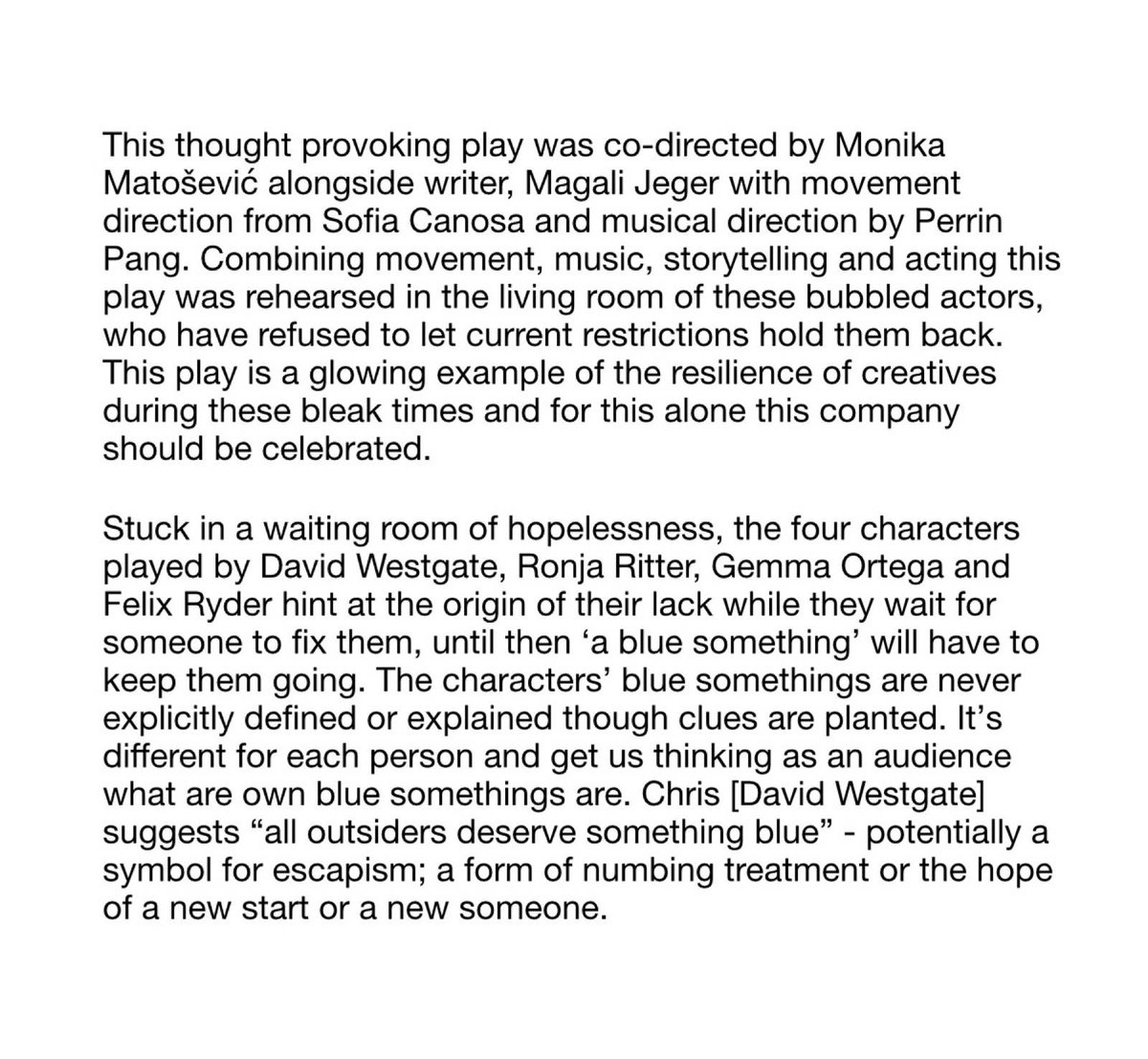 Two Flats Theatre tweet media