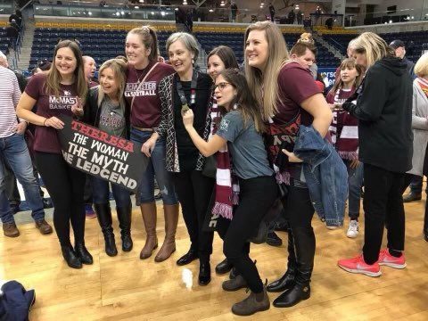 JennBurkitt's tweet photo. @WNBA Coach Theresa Burns a legendary Canadian- McMaster University Women’s Basketball Head Coach! https://t.co/PACEXBu2s9