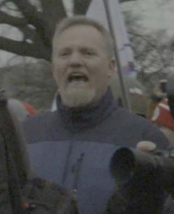 The FBI is seeking information on this participant in the U.S. Capitol violence on January 6. If you know this person, please reach out to tips.fbi.gov.