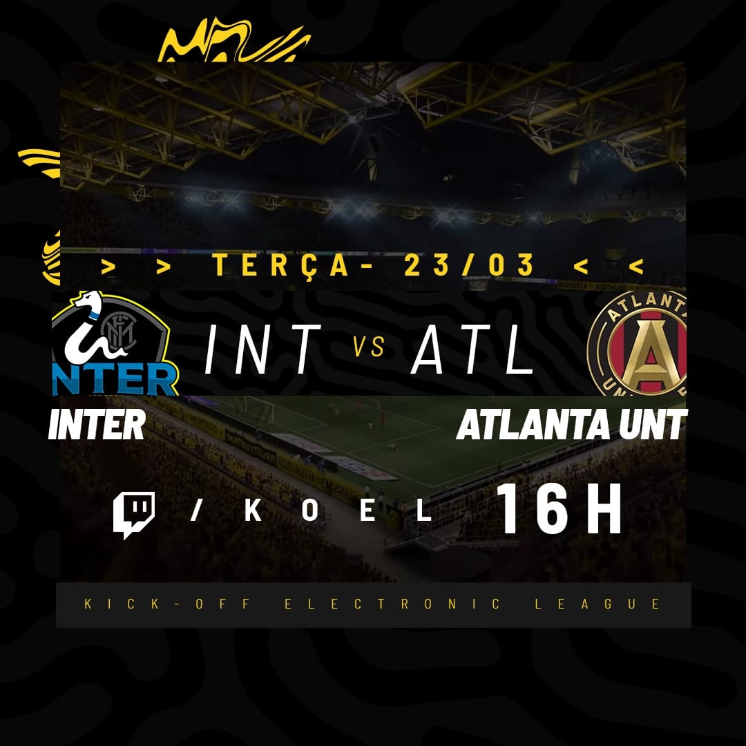 koeloficial's tweet photo. VAI COMEÇAR! 📺

Corre lá na @bandsports para acompanhar @Inter e @ATLUTD 

#KOEL2 @BringYourBestGame https://t.co/OUc4K3UurG