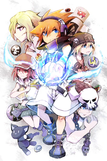 アニメ化とても楽しみです!新すばせかもあり今年はすばせかの2021年!ということで好きなネク達を描かせていただきました。
#UGSHIBUYAART #TWEWY 