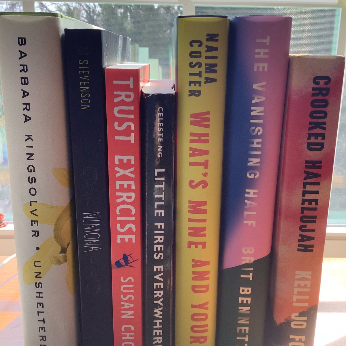 drkj's tweet image. #Fall21 required reading for LITT 3316 Contemporary American Women’s Fiction, 100% online synchronous, MW 6-7:50pm