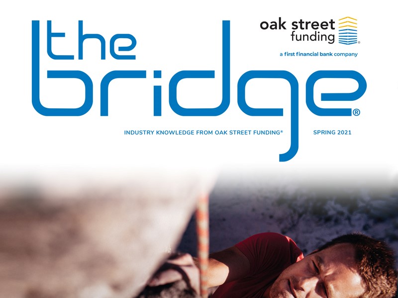 OSFunding's tweet photo. Oak Street Funding's 2021 Spring Bridge® magazine features articles with new ideas to help you grow your business in this evolving economy. https://t.co/cJ5j8s7mEP https://t.co/A5MaWuMCRk