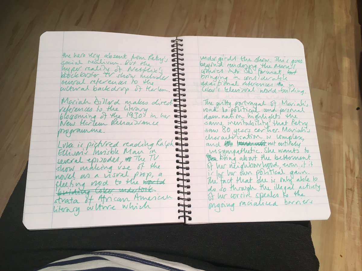 SnowMolloy's tweet image. Sometimes only paper and pen will do #oldschool #AcademicChatter #screenbreak