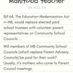 Image for the Tweet beginning: #MBpoli #Mbed #StopBill64 #HandsOffMBEd #mbteachers