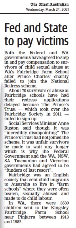 LyndaFrench19's tweet photo. #CSA
Once again people happy to sexually abuse children, but not pay the compensation.
It shouldn't have been a choice FFS. Those kids didn't have a choice #Fairbridge #wapol https://t.co/BagY4nTsNh