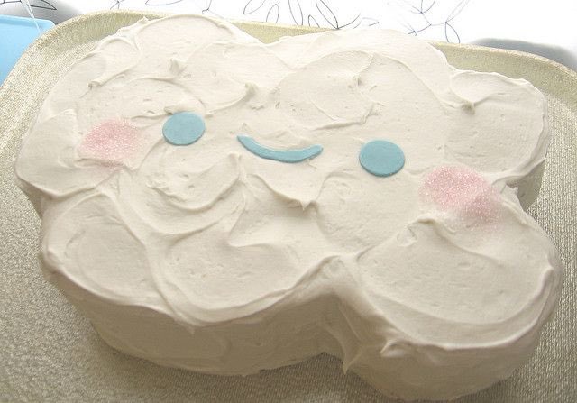 kawaii cloud cake 🎂☁️