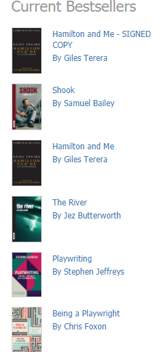 PapatangoTC's tweet photo. Grand to see Shook and #BeingAPlaywright are @NickHernBooks bestsellers.
Our film capture of "astonishingly brilliant" (BBC R4), New York Times critic's pick Shook ends in 5 days, so there's still time to see it with the bonus of 50% off the playtext!
https://t.co/PSwn6vj2vQ https://t.co/PFuCXDqu2L
