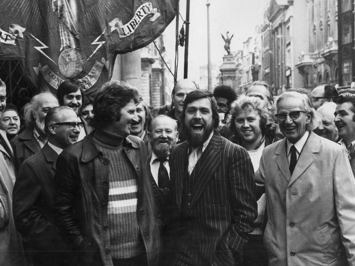 DurhamMiners's tweet photo. Congratulations to the #Shrewsbury24 – our good friend Ricky Tomlinson among them – who have proven their innocence today...a mere 48 years after they were wrongly convicted.

Sadly, not all of the 24 lived to see this day.

We support the call for a full public enquiry. https://t.co/0ffNFI65s0