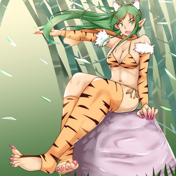 #魔王の描き方
skebにて笑うヤカンさん(@l_kettle)の小説より、黒アールヴの長・エレンを描かせていただきました。
ありがとうございました😊 