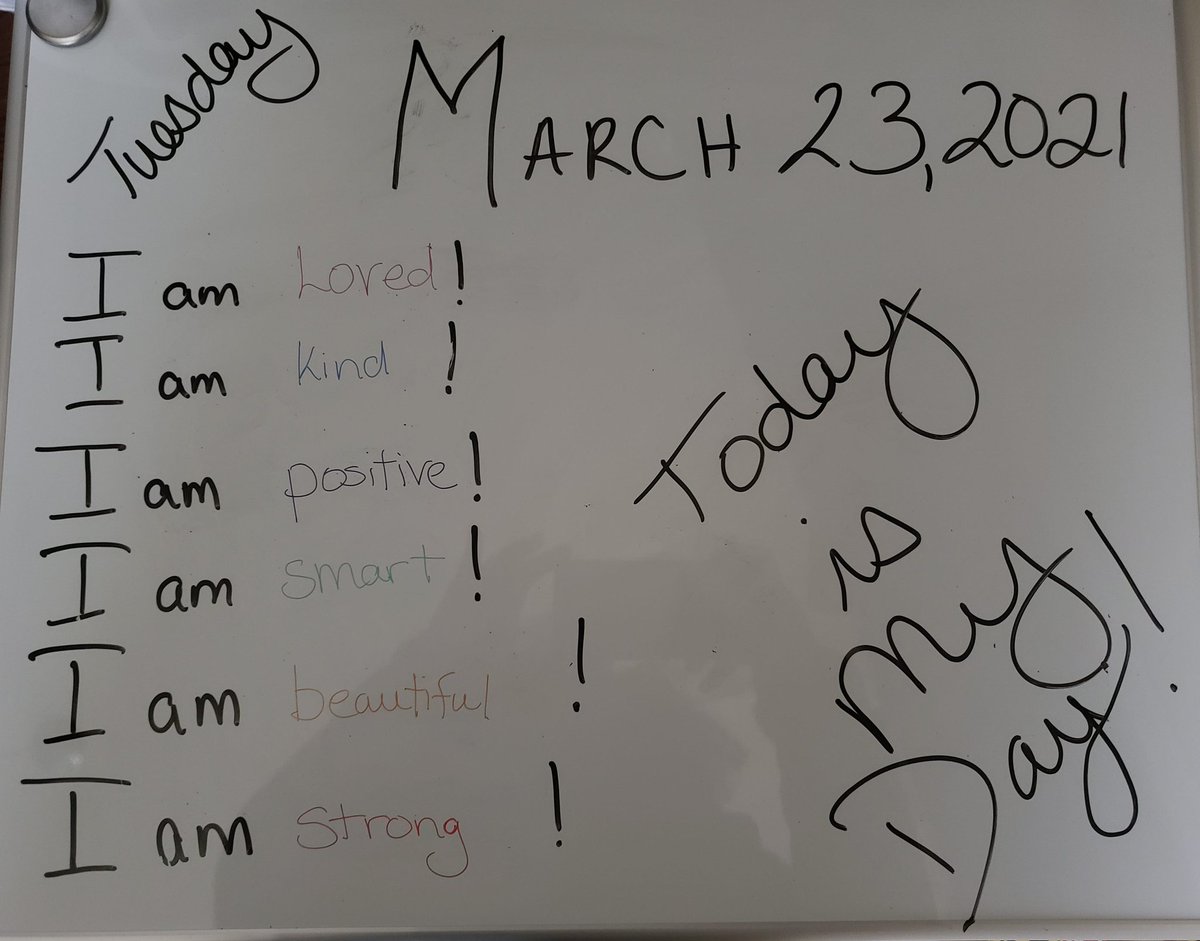 anishadaconnect's tweet photo. This is how we start our day #affirmations #realtormom this sets the tone for the day #successmindset https://t.co/FqKU0zwcYt