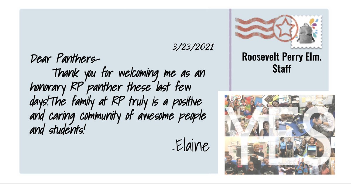 EAbanatha's tweet photo. @RPTechMagnet HUGE thank you to all the Panthers at Roosevelt-Perry truly a remarkable place! #JCPSReturns #JCPSDigIn https://t.co/yN4bPda4fU