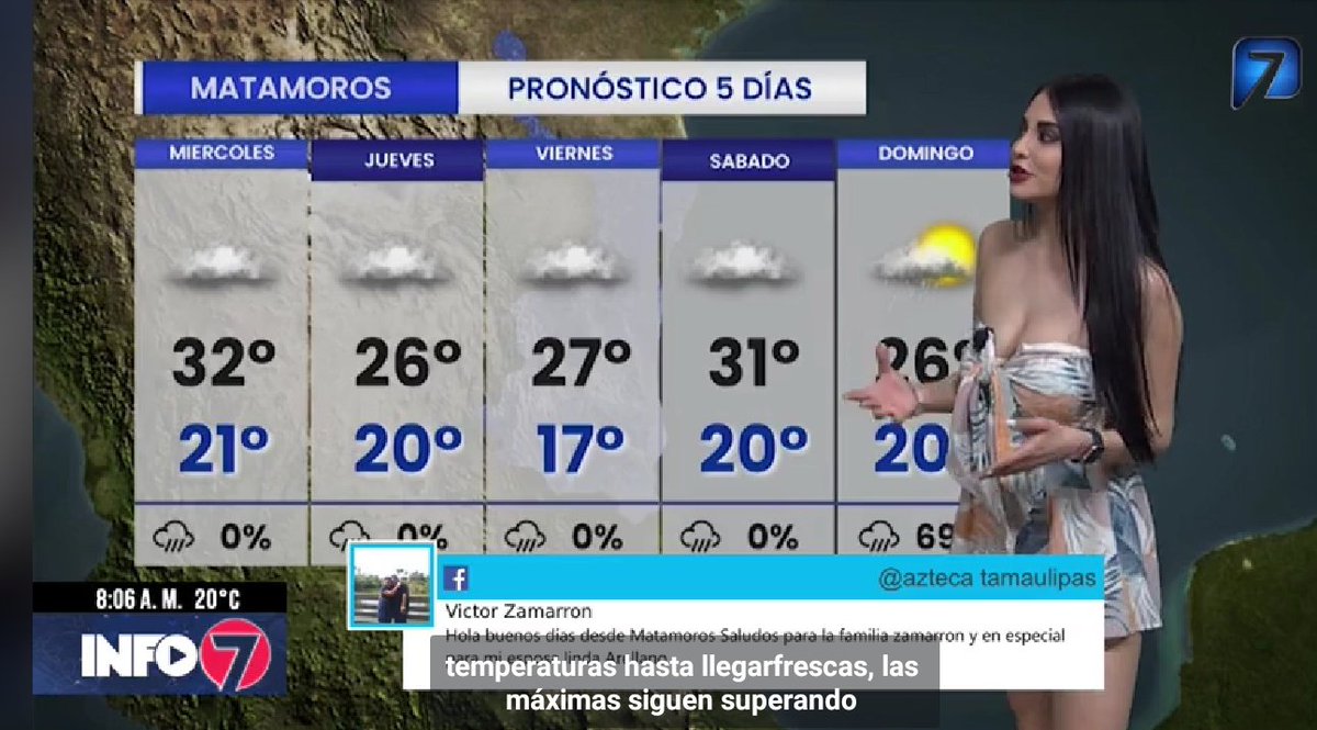 luisunamrebel's tweet photo. Bellisima mi hermosa @yulicastillot 😍😍😍😍😍 en #Info7 #Tamaulipas al pendiente de mi chica Favorita del Clima
Que belleza
#DiosaDelClima
#YuliCastillo https://t.co/P1qEXZzepF