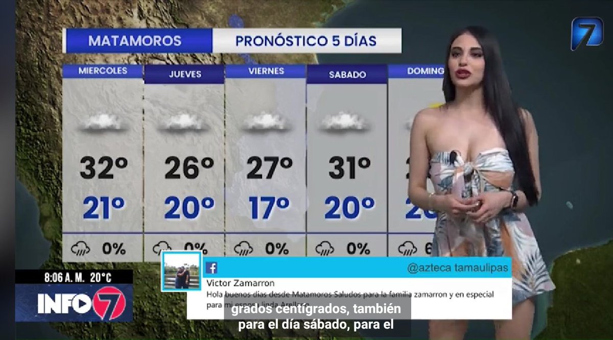 luisunamrebel's tweet photo. Bellisima mi hermosa @yulicastillot 😍😍😍😍😍 en #Info7 #Tamaulipas al pendiente de mi chica Favorita del Clima
Que belleza
#DiosaDelClima
#YuliCastillo https://t.co/P1qEXZzepF