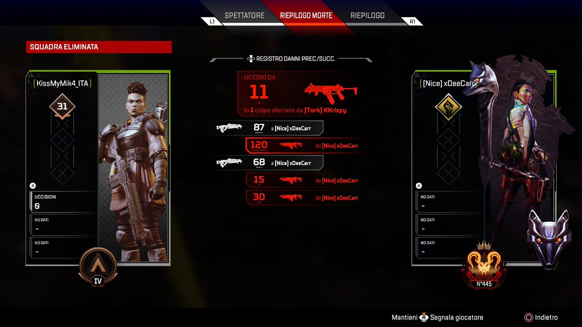 michele87cb's tweet photo. @PlayApex LOOK THIS PLS! Please stop this s**t...my brother got these 2 cheaters in his bronze ranked lobby. They are predator top 500, it’s simply ridiculous. I hope their account will be reset, otherwise it’s unfair for who really rank legit! https://t.co/4phT4fNYKS