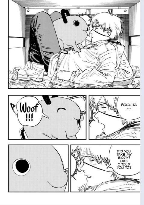 If I had a nickle for every time denji forms a bond with a devil and said devil sacrificed itself to save denji's life after ending up dead in a dumpster, I'd have two nickles. 