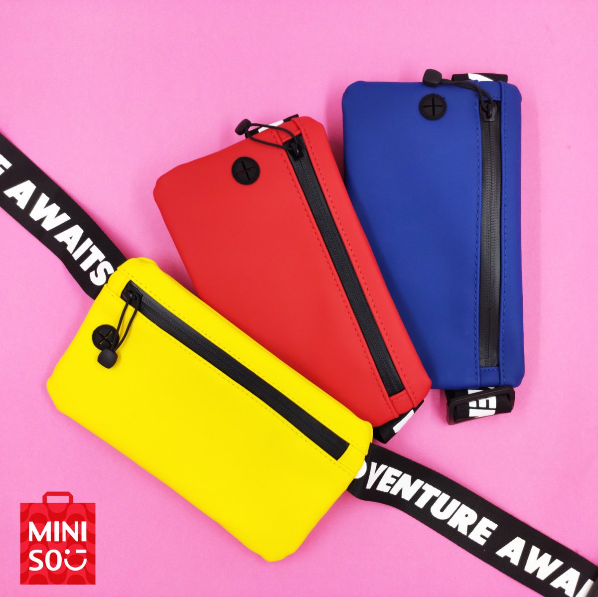 minisorio's tweet photo. Já conhecem nossa pochete super prática e descolada?

Disponível em várias cores! Qual a sua preferida? Comenta aqui pra gente!
#loveforrio #loveminiso #love #amor
#pochete  #photooftheday #miniso #riodejaneiro#madureira https://t.co/UBaOtQG9s1