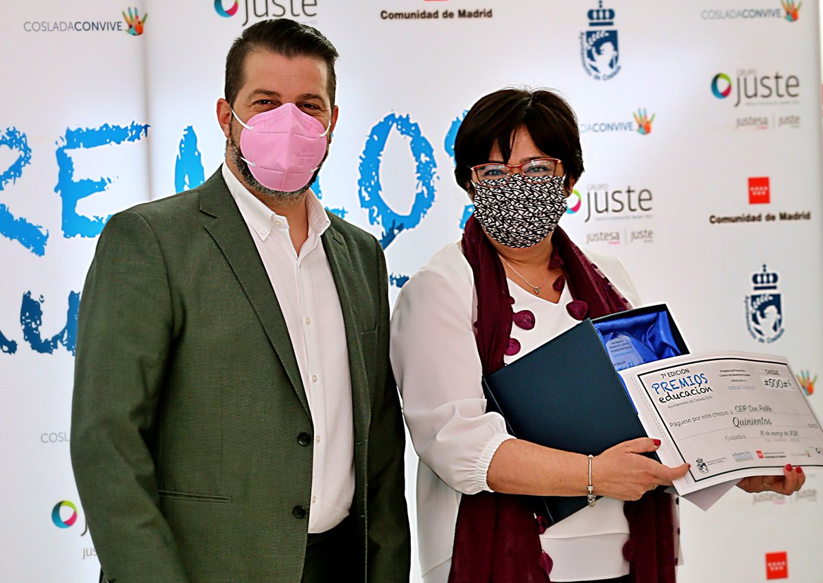 Ayto_Coslada's tweet photo. ℹ Más de 130 estudiantes de catorce centros educativos han participado en los VII Premios de Educación de #Coslada https://t.co/AwYXMVdl38 https://t.co/YmmIkIl5e8