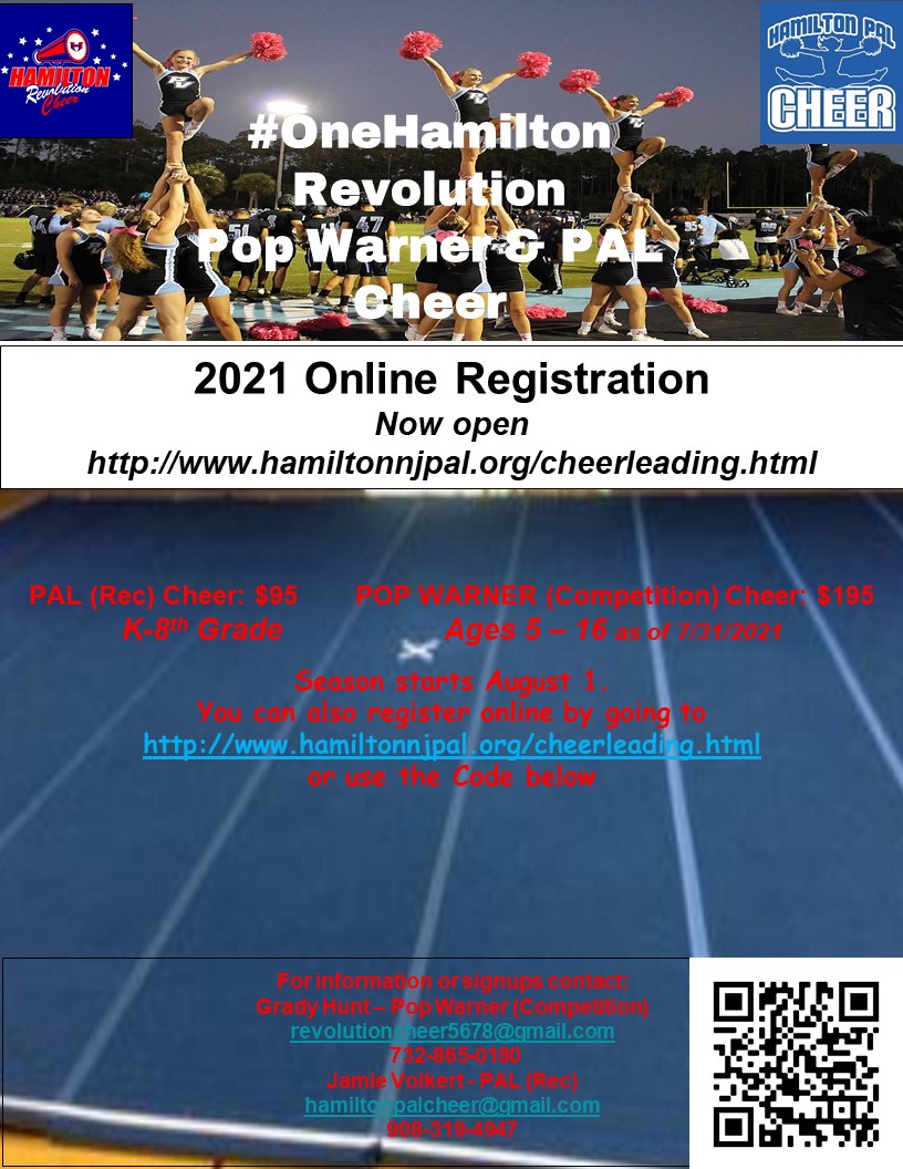 Our next in person registration will be April 13 6:30-8:30pm at the PBA Hall 77 NJ-156 Hamilton 08620! #WeAreHTSD #OneHamilton