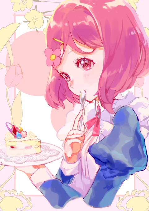 新刊の表紙です
ヒープリのメイド服本とTwitterに挙げたイラストの再録をまとめた一冊になります 