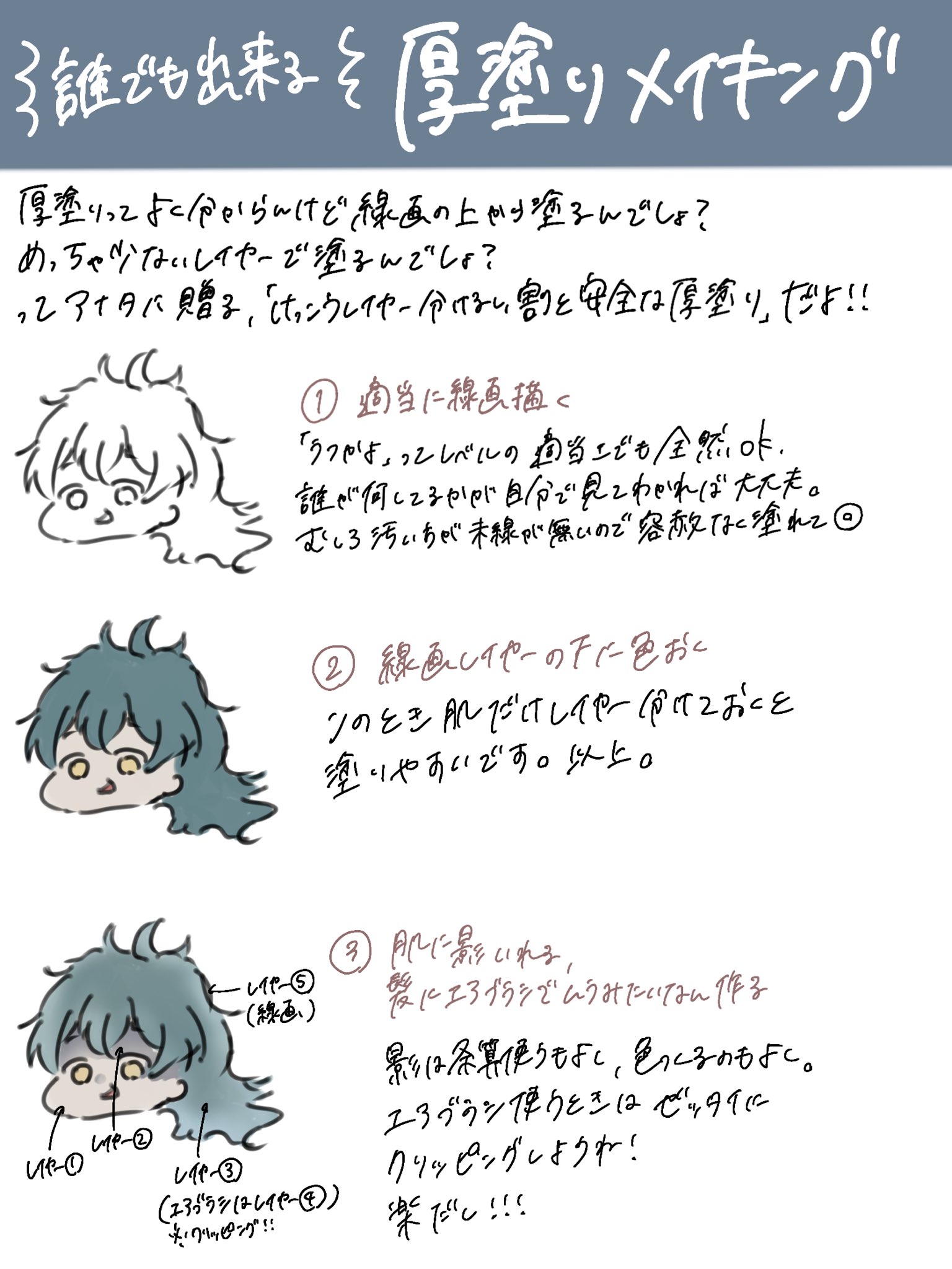 青田 誰でもできる厚塗りメイキング 神ペンに頼ってる T Co Impqlt4jck Twitter 青田 誰でもできる厚塗りメイキング 神ペンに頼ってる T Co Impqlt4jck Twitter